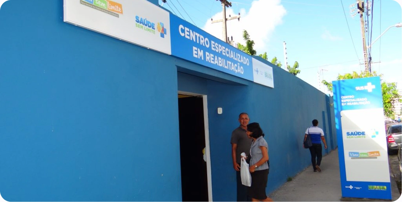 Entrada da Adefal em Maceió.